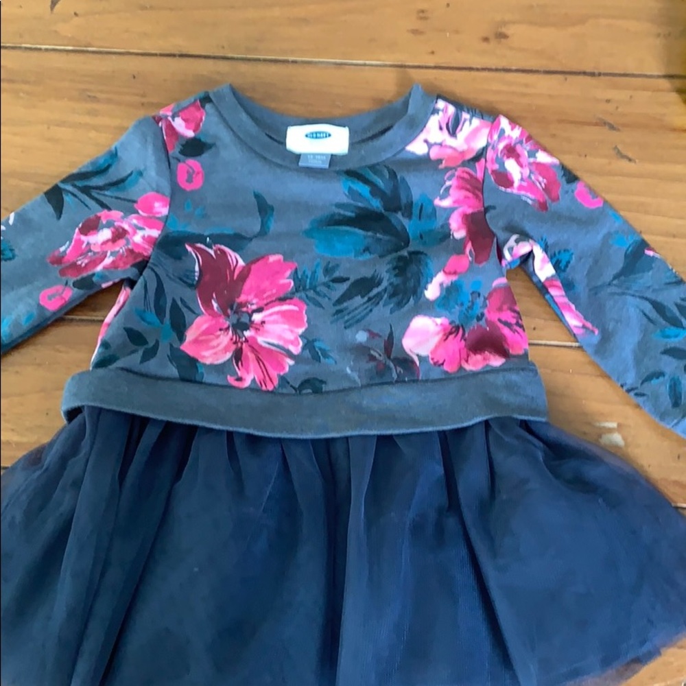 Poofy sweatshirt dress